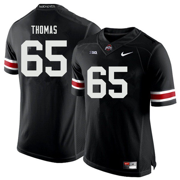 Ohio State Buckeyes #65 Phillip Thomas Men High School Jersey Black